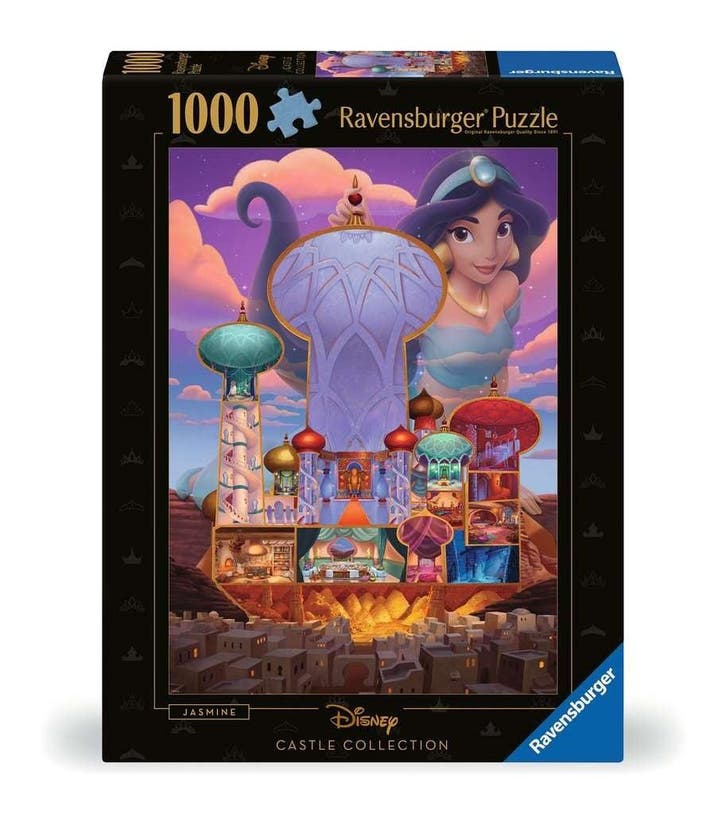 Disney Kastelen Aladdin Jasmine Puzzel (1000 stukken), Verzamelen, Disney, Nieuw, Ophalen of Verzenden