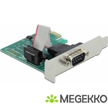 Delock 90006 PCI Express x1-kaart naar 1 x serile RS-232, Computers en Software, Verzenden, Nieuw