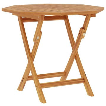 Tuintafel Teak 85cm | Retour deal -54% | Pak je kans!, Tuin en Terras, Verzenden, Gebruikt, Vierkant, Teakhout