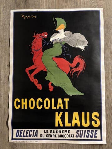Leonetto Cappiello - Chocolat Klaus – Manifesto