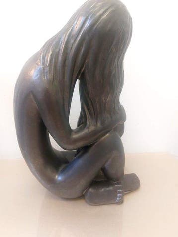 Emiel Laskaris - Beeld, Maternite 1960 - 41cm - 41 cm -