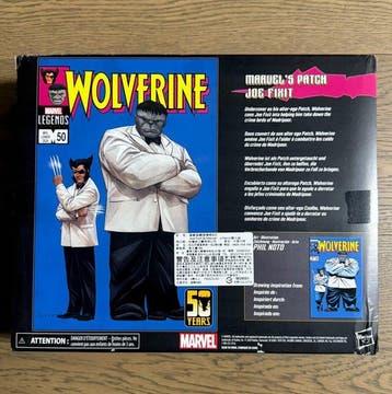 Hasbro - Action figure Marvel Legends Wolverine Patch Joe
