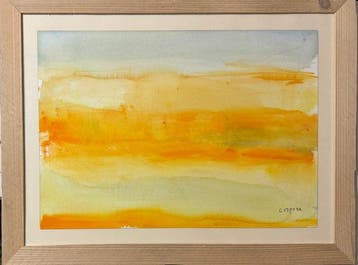 Antonio Corpora (1909-2004) - Alba sul Sahara