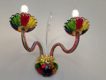 Rubi - Hand made in Italy - Lampe murale - Cristal -