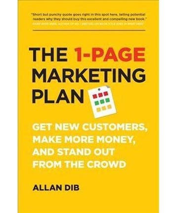 The 1-Page Marketing Plan 9781989025017 Allan Dib, Verzenden, Gelezen, Allan Dib