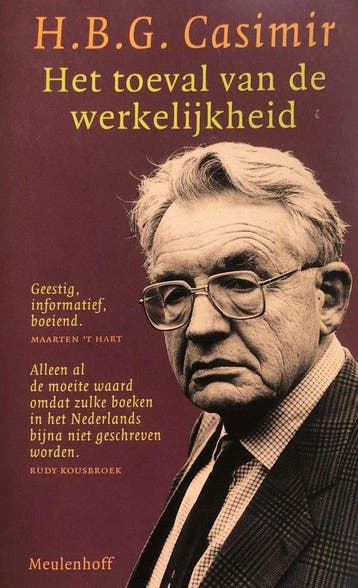 TOEVAL VAN DE WERKELIJKHEID 9789029067638 H.B.G. Casimir, Verzenden, Gelezen, H.B.G. Casimir