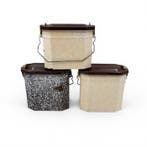 Koffiepot (3) - Emaille, Staal - Emaille lunchblikken