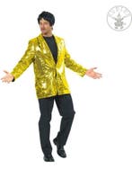 Pailletten jas goud voor heren, Ophalen of Verzenden, Nieuw