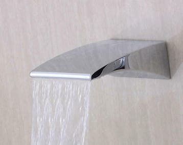 Waterval muuruitloop Chroom Rofo tbv. douche en bad, Ophalen of Verzenden, Nieuw