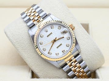 Rolex Datejust Ref. 68273 Year 1994 (Box & Papers), Rolex, Polshorloge, Ophalen of Verzenden, Zo goed als nieuw