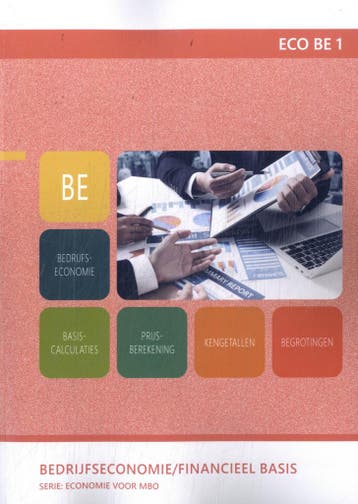 ECO BE 1 / Bedrijfseconomie / Financieel basis 9789400239883, Boeken, Verzenden, Gelezen