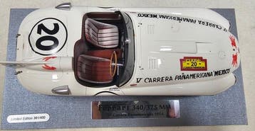 BBR 1:18 - Model sportwagen - Ferrari 340/375 MM V° Carrera