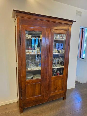 Hoog dressoir - Hout