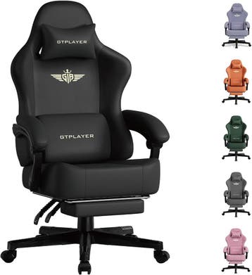 GTPLAYER Gaming stoel, ademende bureaustoel, ergonomisch, ho, Verzenden, Nieuw