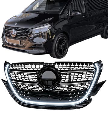 Grill | geschikt voor Mercedes-Benz | V-Klasse | Vito | W448, Verzenden