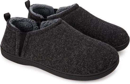 2dekans | Pantoffels Heren - Sloffen - Zwart - Anti-slip -, Kleding | Heren, Schoenen, Ophalen of Verzenden