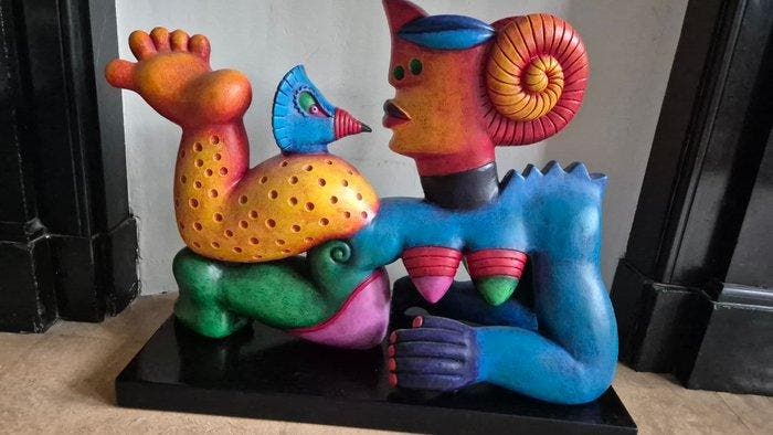 Clemens Briels (1946) - L,Hirondelle, Antiek en Kunst, Kunst | Designobjecten