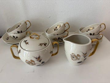 Limoges - Raynaud - Service à thé (8) - Vintage