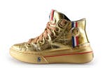 Skechers Sneakers in maat 37 Goud, Kleding | Dames, Schoenen, Skechers, Overige kleuren, Verzenden, Zo goed als nieuw