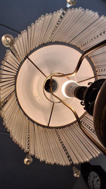 Doria, Egon Hillebrand - Lamp - Metaal, Messing, Glas