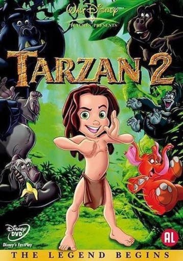 Tarzan 2 - DVD (Films (Geen Games)), Ophalen of Verzenden, Zo goed als nieuw