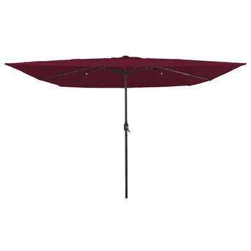 vidaXL Tuinparasol Bordeaux Rood 295 x 295 x 245 cm, Verzenden, Nieuw