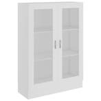 Vitrinekast 82,5cm | Tweede kansje | OP = OP, Gebruikt, Strak en klassiek, Verzenden, 100 tot 150 cm