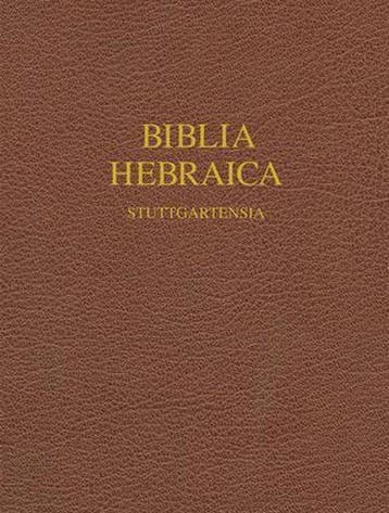 Biblia Hebraic Stuttgartensia - Society, Verzenden