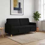 vidaXL Sofa met Opbergruimte Zwart 172 x 78 x 87 cm, Huis en Inrichting, Verzenden, Nieuw