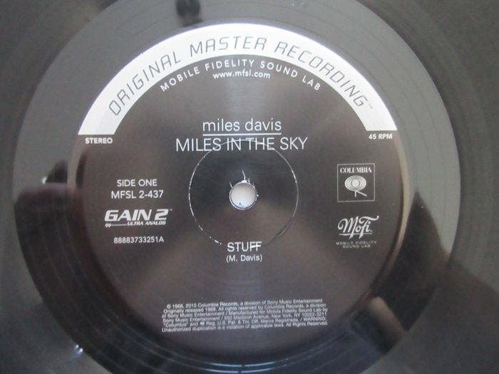 Miles Davis - Miles In The Sky - #006869 - 2 x LP Album, CD & DVD, Vinyles Singles