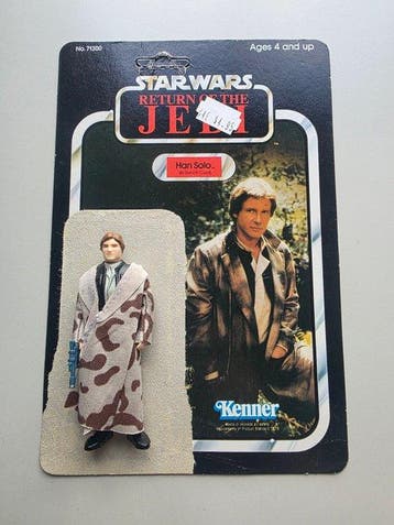 Kenner - Action figure Star Wars Han Solo Trench Coat 1984, Verzamelen, Nieuw