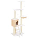 vidaXL Kattenkrabpaal met sisal krabpaal zeegras, Verzenden