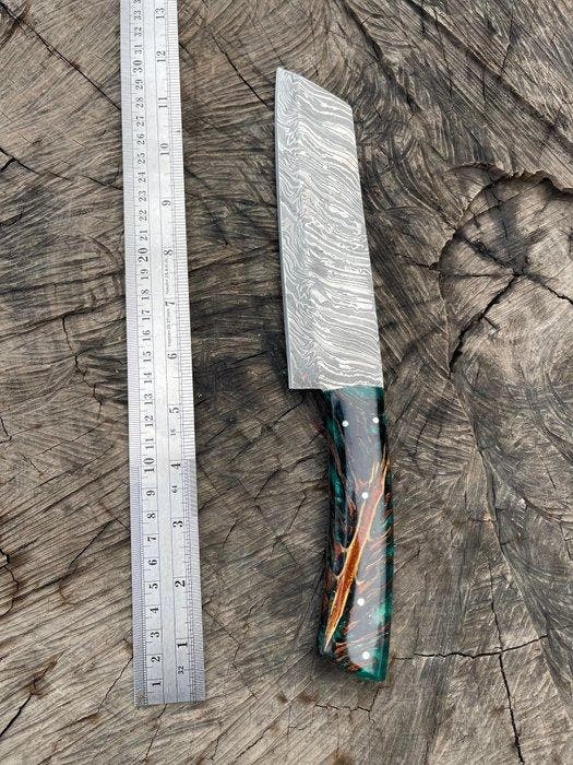 K Romain - Keukenmes - Chefs knife - Introductie van het, Antiquités & Art, Antiquités | Ustensiles de cuisine