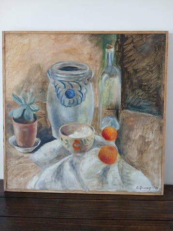André Nivard (1880-1969) - Stilleven, Antiquités & Art