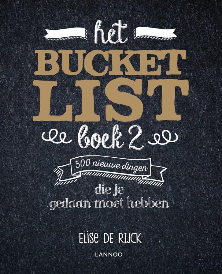 Het Bucketlist Boek 2 (9789401453387, Elise De Rijck), Livres, Loisirs & Temps libre, Envoi