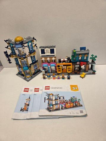 Lego Set - 31141 - Creator - LEGO Creator 3-in-1 hoofdstraat, Nieuw