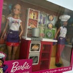 Mattel - Speelgoed Barbie Chef & Waiter Kitchen Set –