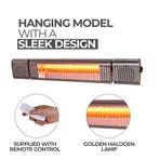 MaxxGarden Hangende terrasverwarmer - Bluetooth met speak..., Tuin en Terras, Ophalen of Verzenden, Nieuw