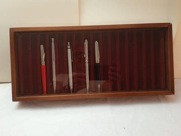Espositore - Sans prix de réserve - Étui à stylo - Bois,, Nieuw