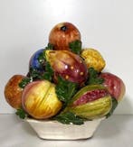 St clement - Fruitmand (3) - Bord met fruit - geglazuurde