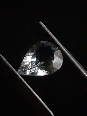 Natural very light greenish blue aquamarine - 1.048 ct - pea, Verzenden, Nieuw
