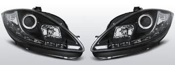 Koplampen Devil Eyes Real DRL | geschikt voor Seat Leon/Alte, Verzenden