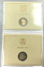 Vaticaan. 2 Euro 2017 Santi Pietro e Paolo + Fatima (2