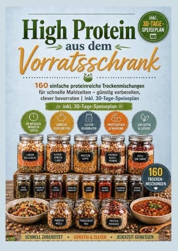 High Protein Aus Dem Vorratsschrank: 160 Einfache Proteinrei, Verzenden, Ella Feldgrill