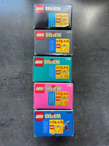 Lego - Speelgoed 1731, 1749, 1761, 2849, 5800 - 1990-2000 -, Nieuw