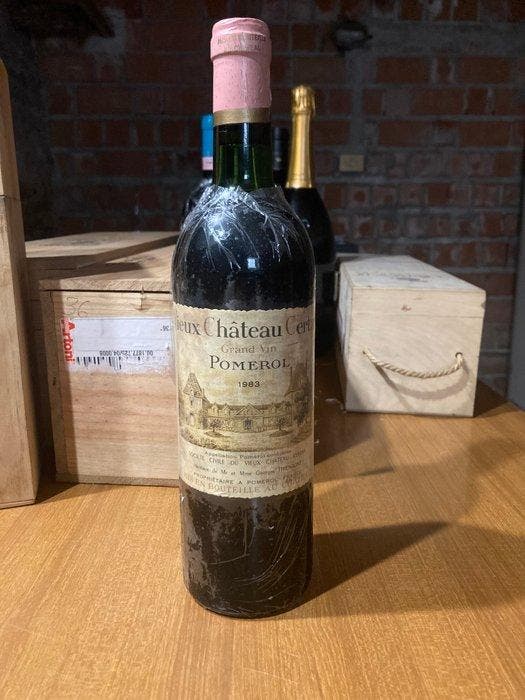 1983 Vieux Château Certan - Bordeaux, Pomerol - 1 Bouteille, Collections, Vins
