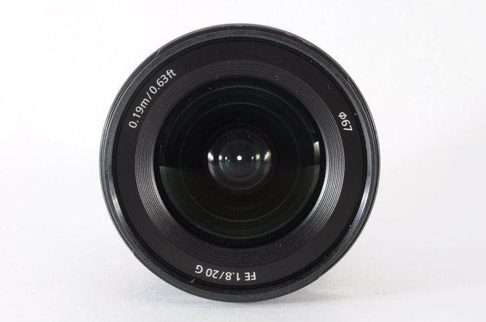Sony FE 20mm F1.8 G Digitale camera, TV, Hi-fi & Vidéo, Appareils photo numériques