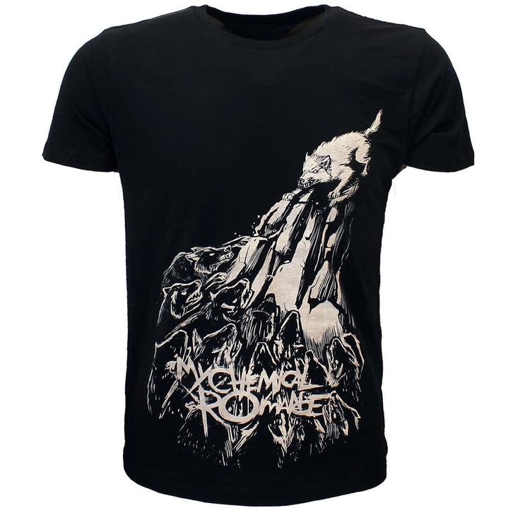 My Chemical Romance Wolves Pack T-Shirt, Kleding | Heren, T-shirts