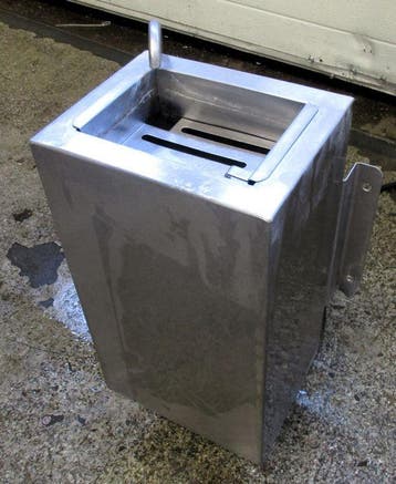 RVS Messen sterilisator, B20 x D15 x H38cm, Nieuw in verpakking