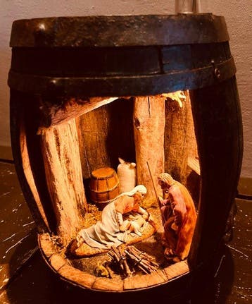 Kerststal - Hout, Nieuw
